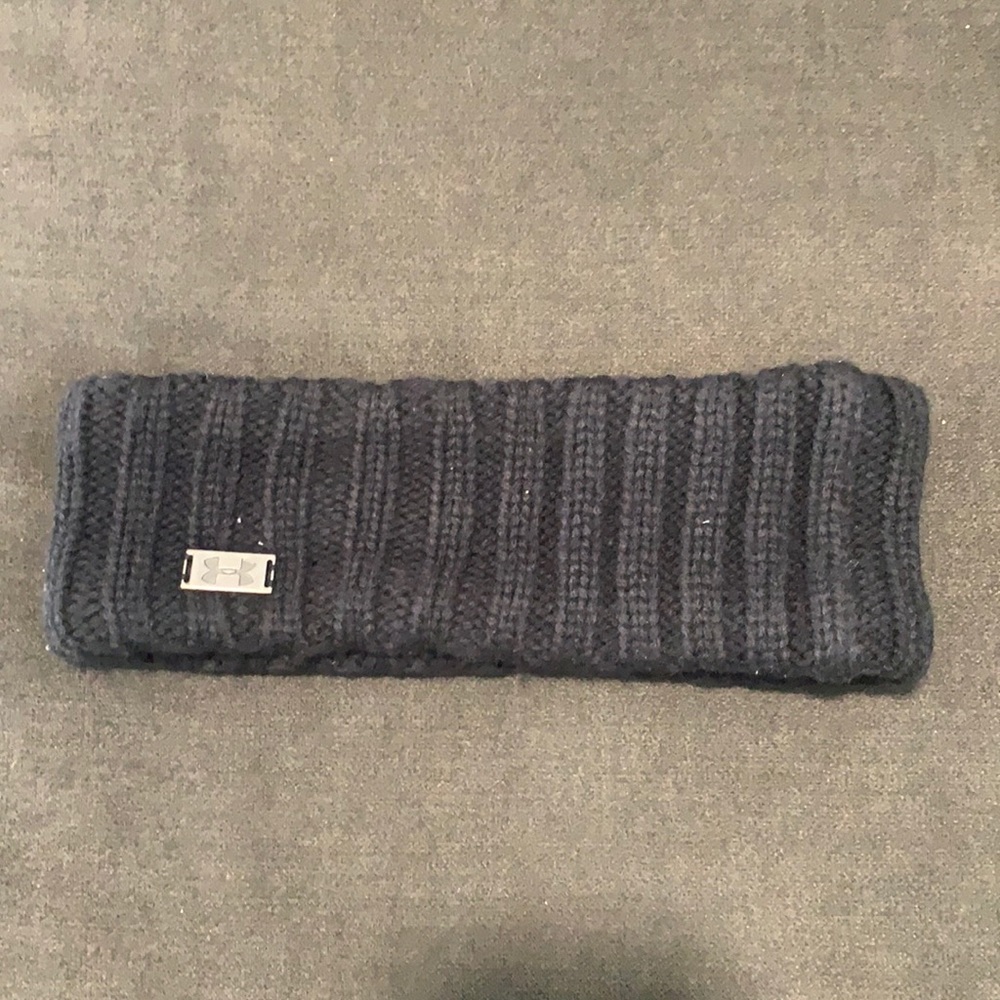 Under Armour Black Fleece Lined Headband